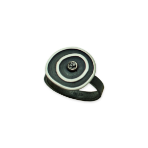 9767-aso-dia, Ring Silber 925 oxidiert