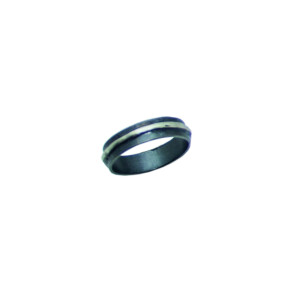 9832/6D-aso, Ring Silber 925 oxidiert matt