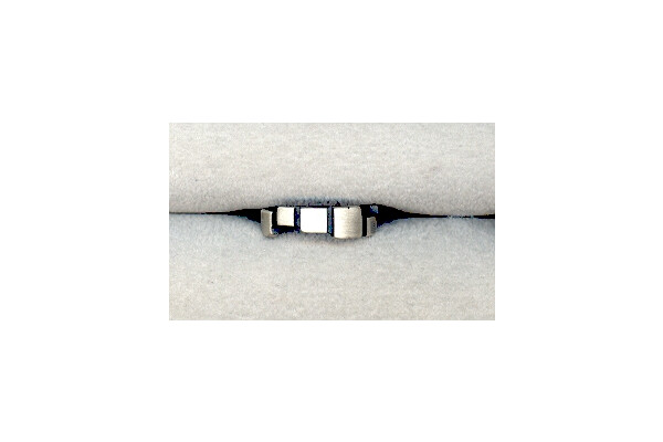 9832/9D-aso, Ring Silber 925 oxidiert matt
