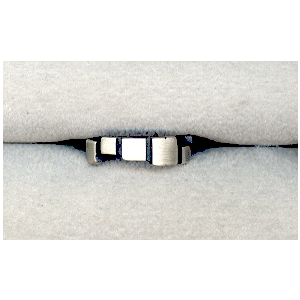 9832/9D-aso, Ring Silber 925 oxidiert matt