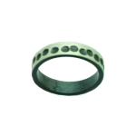 9832/12D-aso, Ring Silber 925 oxidiert matt