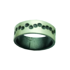 9832/12H-aso, Ring Silber 925 oxidiert matt