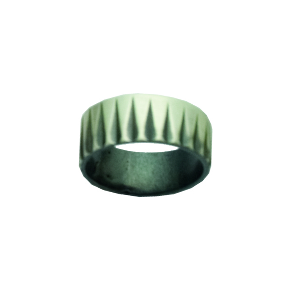 9832/14H-aso, Ring Silber 925 oxidiert matt