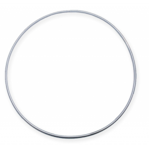 Halsreifen Flexi" 3 mm, Sterling Silber 925 rhodiniert"