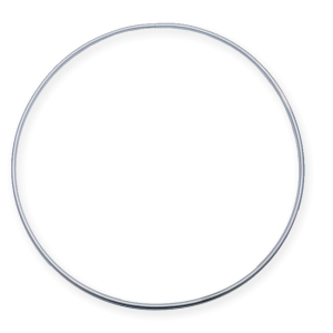 Halsreifen Flexi" 3 mm, Sterling Silber 925 rhodiniert"