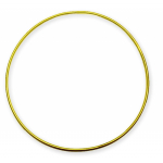 Halsreifen Flexi" 3 mm, Sterling Silber 925 vergoldet satiniert"
