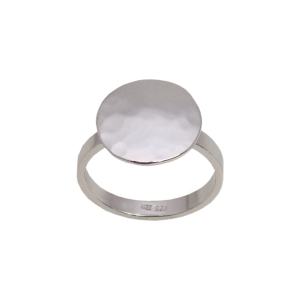 1155-pr, Ring Silber 925/ poliert platiniert