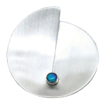 7948-sr-eo, Anhänger Silber 925 platiniert mit Edelopal