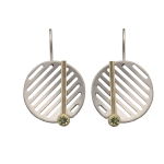H2103, Ohrschmuck 925 satiniert und platiniert