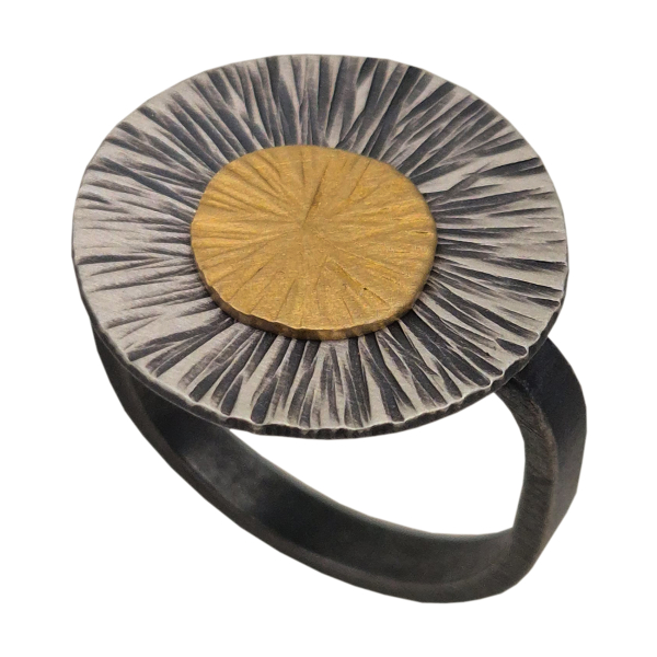 1272, Ring Silber 925 oxidiert