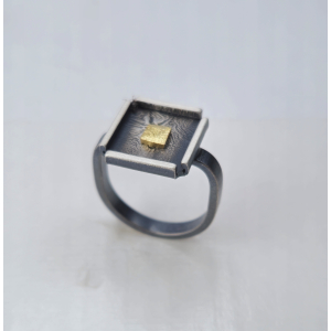 1274, Ring Silber 925 oxidiert