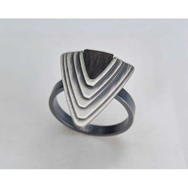 1277, Ring Silber 925 oxidiert