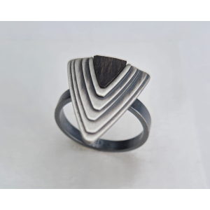 1277, Ring Silber 925 oxidiert