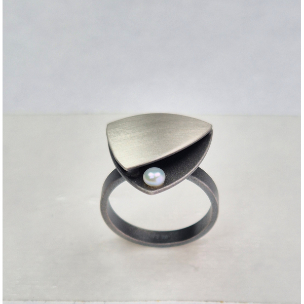 1281, Ring Silber 925 oxidiert