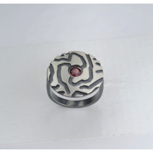 1287, Ring Silber 925 oxidiert