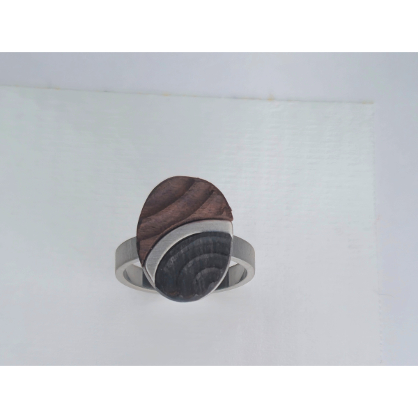 1298, Ring Silber 925 oxidiert