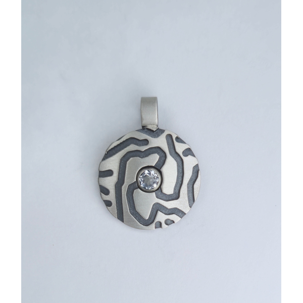 7962, Anhänger Silber 925 oxidiert