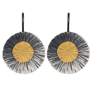 H2110, Ohrhaken Silber 925 oxidiert