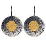H2110, Ohrhaken Silber 925 oxidiert