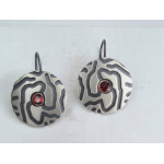 H2123, Ohrhaken Silber 925 oxidiert
