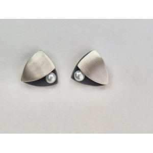 P2116, Ohrstecker Silber 925 oxidiert