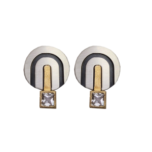 P2118, Ohrstecker Silber 925 oxidiert