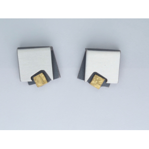 P2124, Ohrstecker Silber 925 satiniert