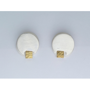 P2125, Ohrstecker Silber 925 satiniert