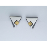 P2126, Ohrstecker Silber 925 satiniert