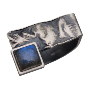 1280-aso-ld, Ring Silber 925 oxidiert
