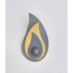 7961-os-sgf-htm, Anhänger Silber 925 oxidiert und vergoldet