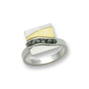 Ring Sterling Silber 925 rhodiniert